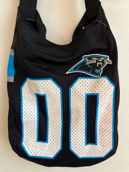 Carolina Panthers Football Jersey Crossbody Mesh Shoulder Bag