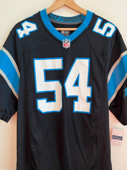 2010s Carolina Panthers Shaq Thompson Nike Home Jersey (M)