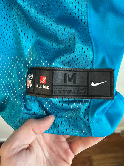 2017 Carolina Panthers Cam Newton Nike Stitched Blue Jersey (M)