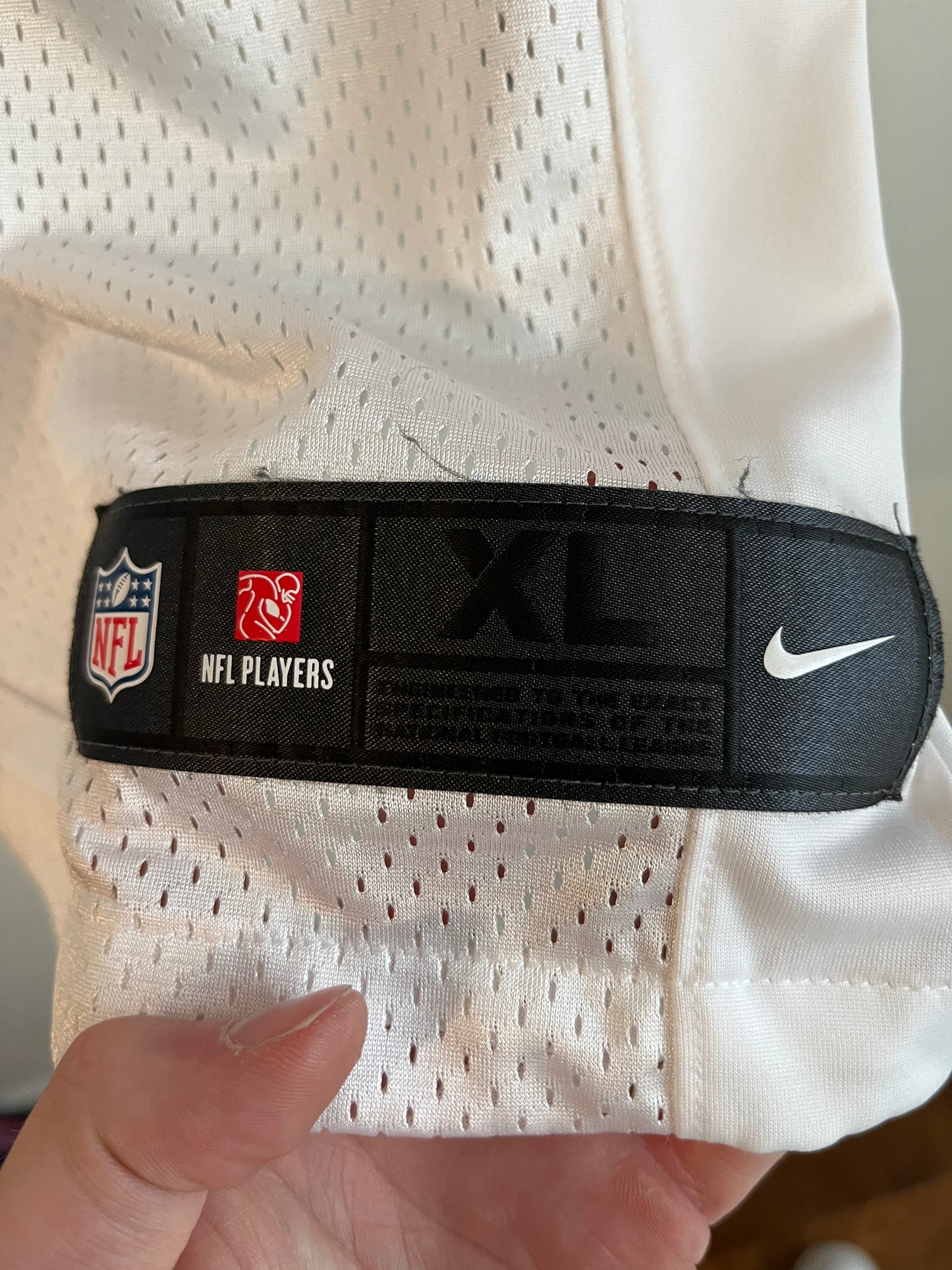 2010s Carolina Panthers Cam Newton Nike Away Stitch Jersey (XL)