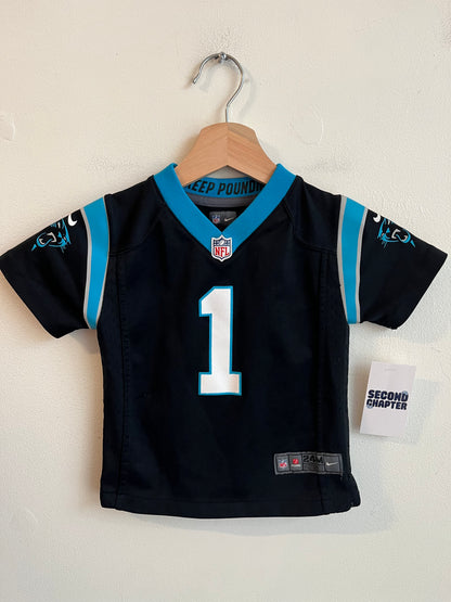 2010s Carolina Panthers Cam Newton Toddler Nike Home Jersey (2T)