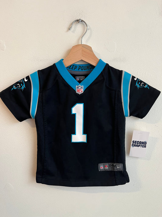 2010s Carolina Panthers Cam Newton Toddler Nike Home Jersey (2T)