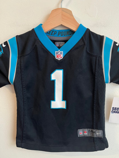 2010s Carolina Panthers Cam Newton Toddler Nike Home Jersey (2T)