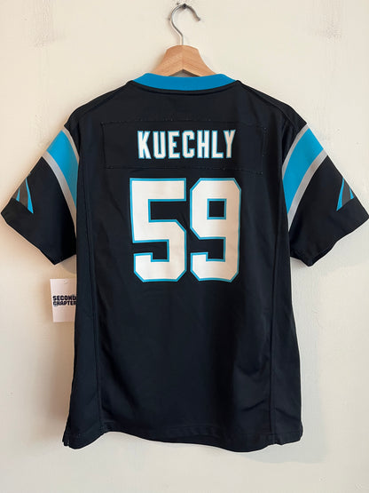 00s Carolina Panthers Luke Kuechly Nike Home Jersey (Youth XL)