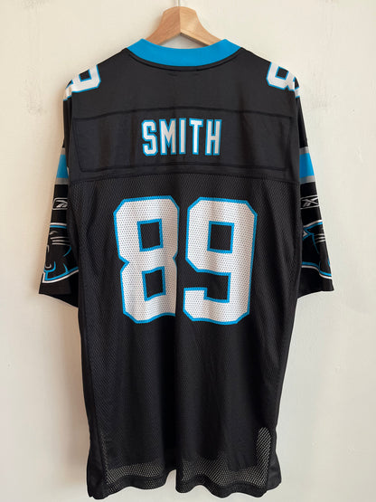 00s Carolina Panthers Steve Smith Reebok Home Jersey (L)