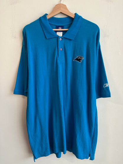 00s Carolina Panthers Blue Essential Polo (XL)