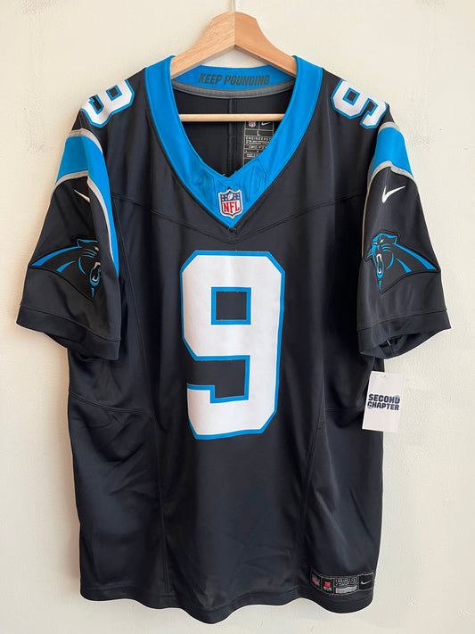 2023 Carolina Panthers Bryce Young Vapor FUSE Stitched Jersey (L)