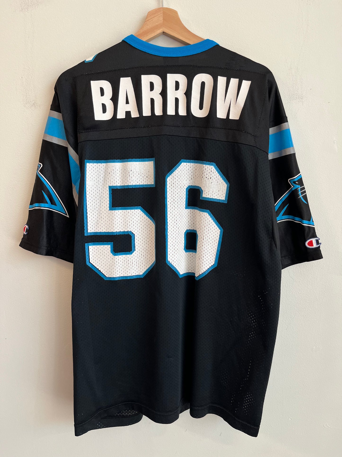 90s Carolina Panthers Michael Barrow Champion Jersey (L)