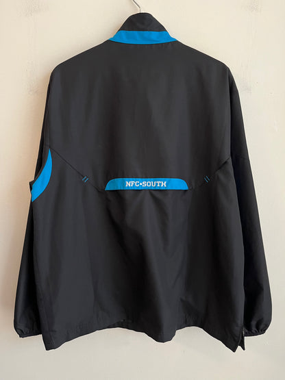 00s Carolina Panthers Reebok Quarter Zip Windbreaker (M)