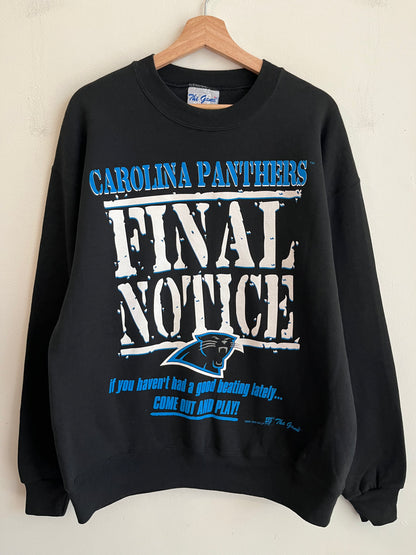 1995 Carolina Panthers “Final Notice” The Game Crewneck (L)