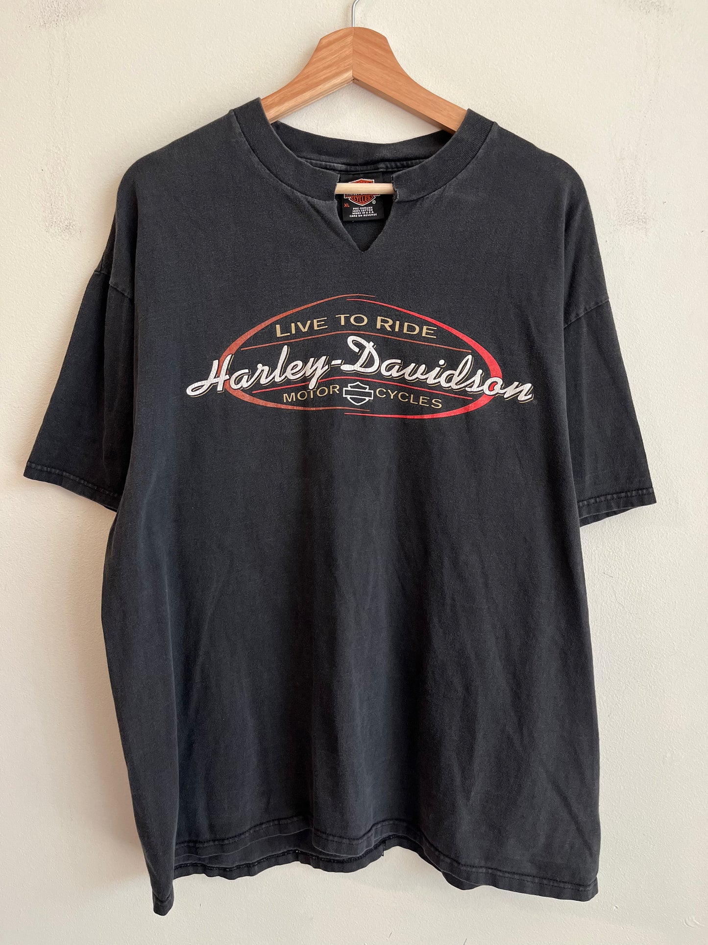 1998 Harley Davidson Low Country Cut Neck Tee (XL)