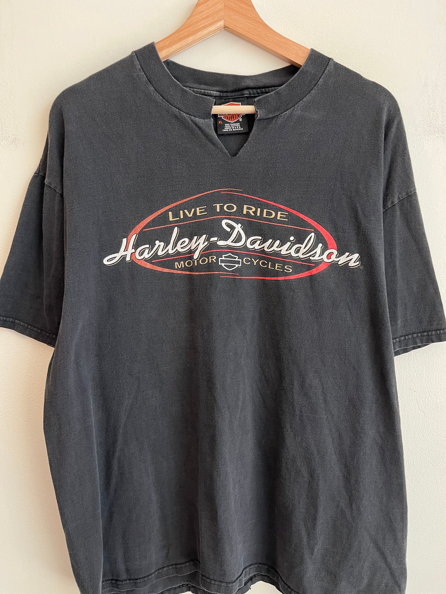 1998 Harley Davidson Low Country Cut Neck Tee (XL)