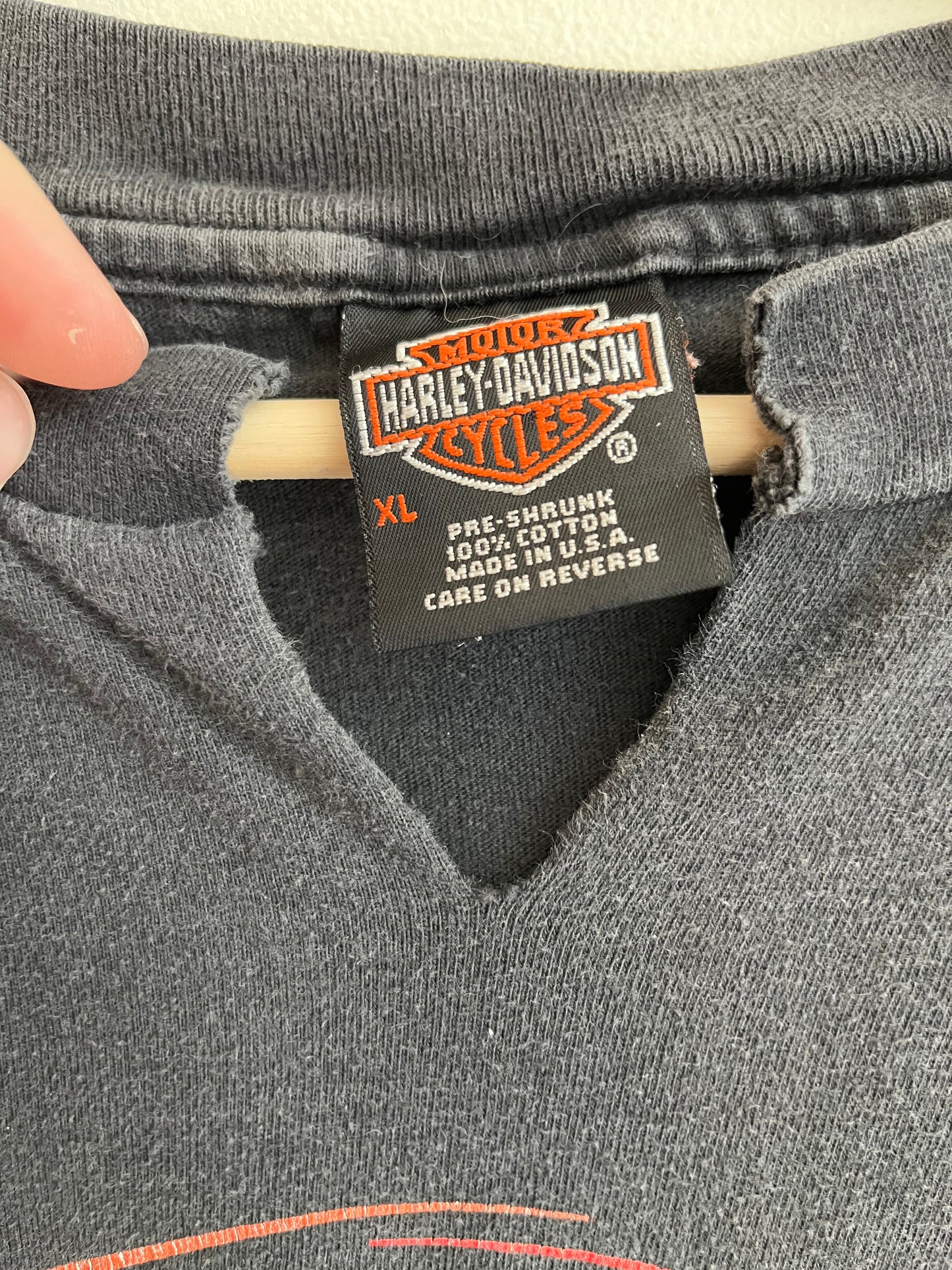 1998 Harley Davidson Low Country Cut Neck Tee (XL)