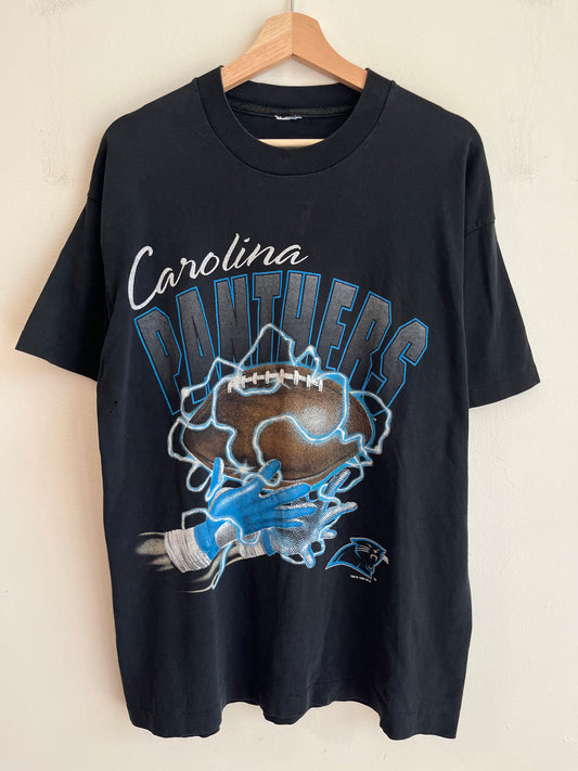 1995 Carolina Panthers Lightning Catch Tee (XL)