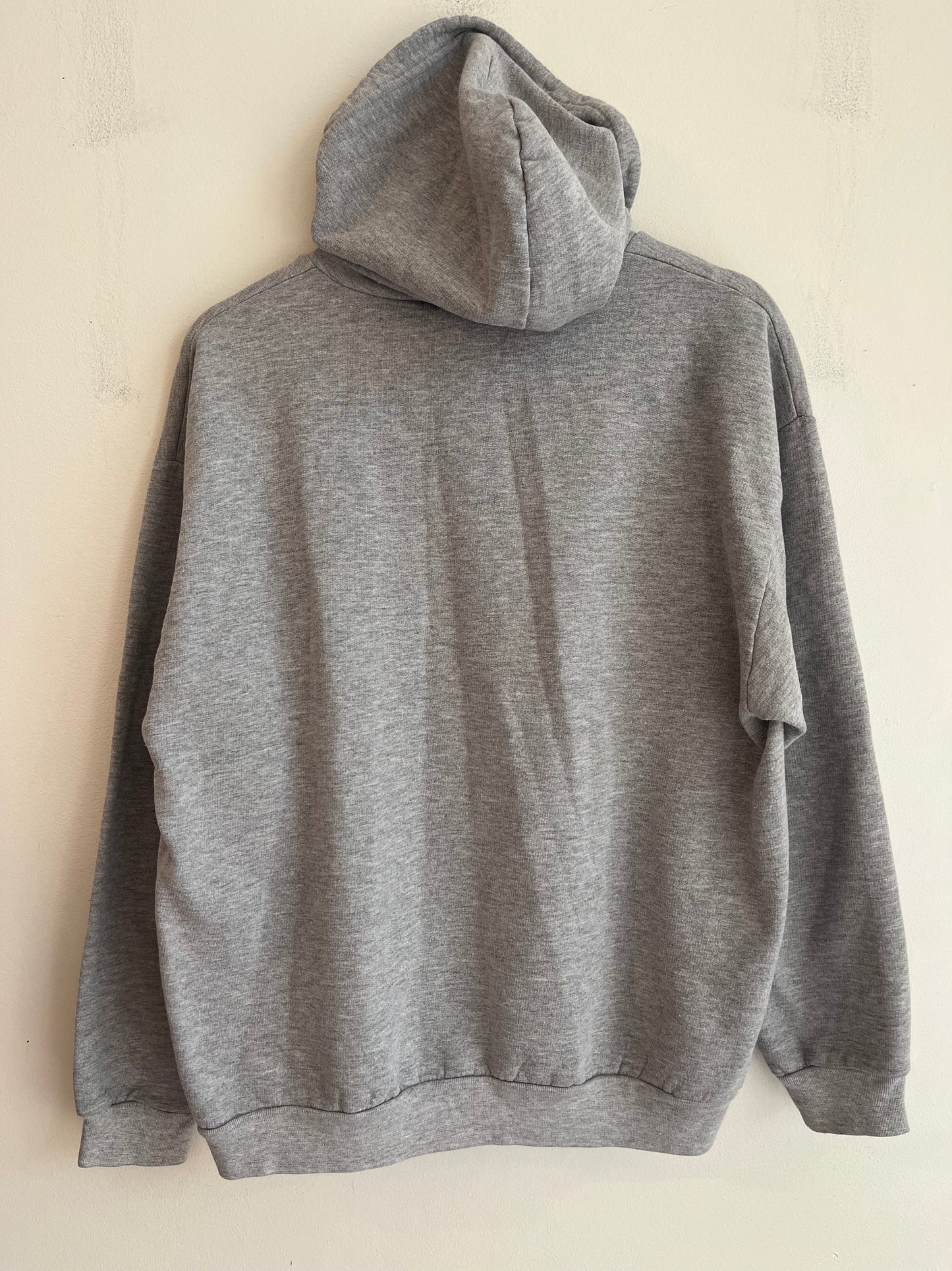 2004 Carolina Panthers Grey Spell Out NFL Hoodie (L)
