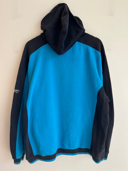 00s Carolina Panthers Two Tone NFL Reebok Hoodie (L)