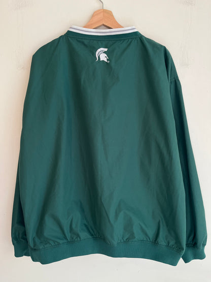00s Michigan State University Pro Player Windbreaker (L)