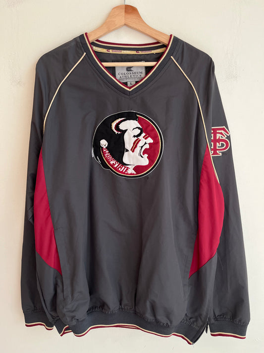 00s Florida State University (FSU) Colosseum Windbreaker (L)