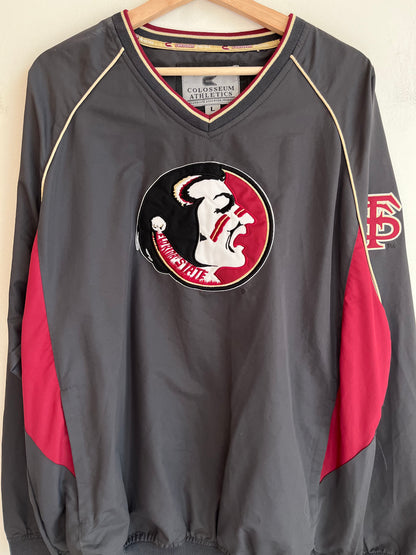 00s Florida State University (FSU) Colosseum Windbreaker (L)