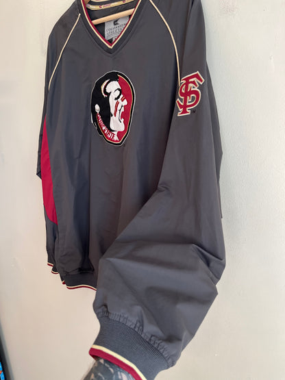 00s Florida State University (FSU) Colosseum Windbreaker (L)