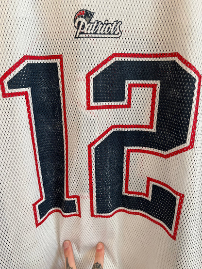 2010s New England Patriots Tom Brady Reebok Away Jersey (XL)