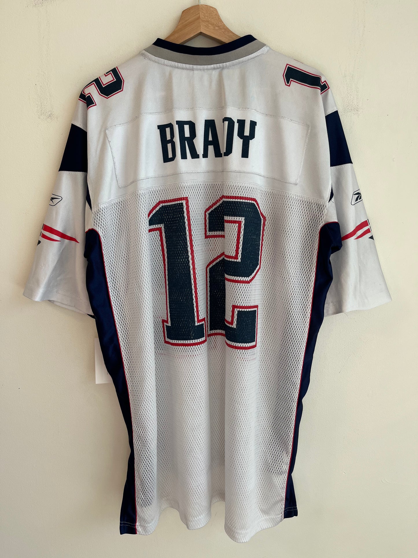 2010s New England Patriots Tom Brady Reebok Away Jersey (XL)