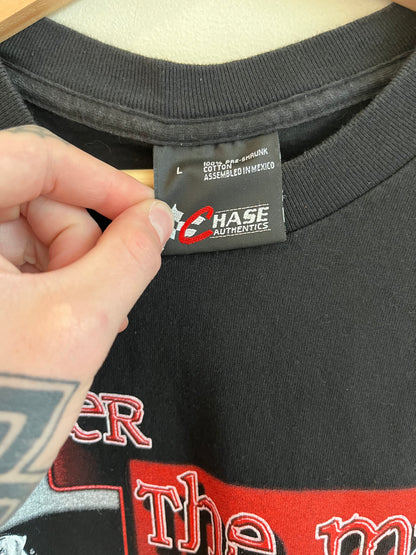 00s Dale Earnhardt Nascar "Forever The Man..." Black Tee (L)