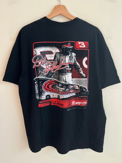 00s Dale Earnhardt Nascar "Forever The Man..." Black Tee (L)