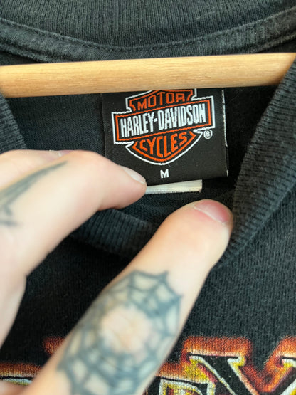 2000 Harley Davidson 100 Years Flames Tee (M)