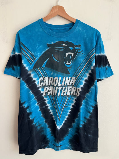 00s Carolina Panthers Tie Dye Majestic Tee (M)