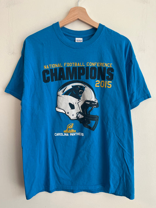 2015 Carolina Panthers Conference Champions Blue Tee (L)