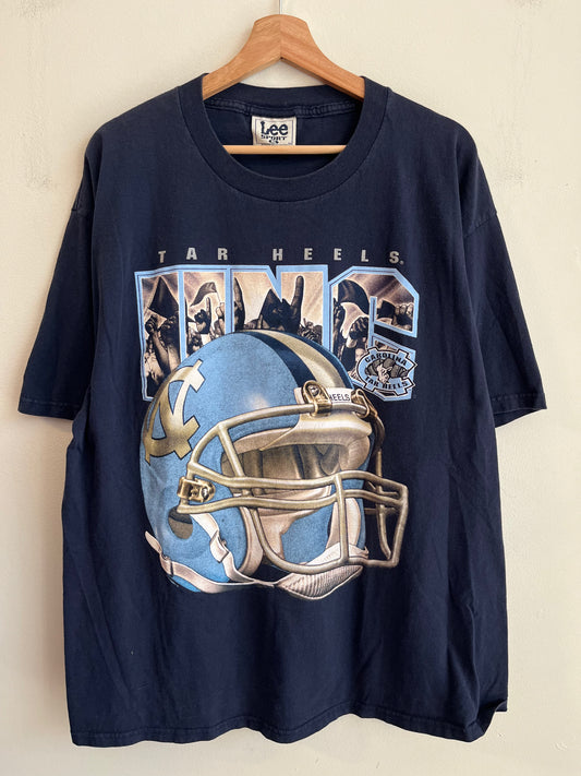 1996 University of North Carolina (UNC) Big Helmet Tee (XL)