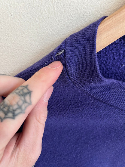80s Charlotte Hornets Two Tone Nutmeg Crewneck (M)