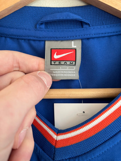 00s Florida Gators Blue Nike Center Swoosh Windbreaker (L)