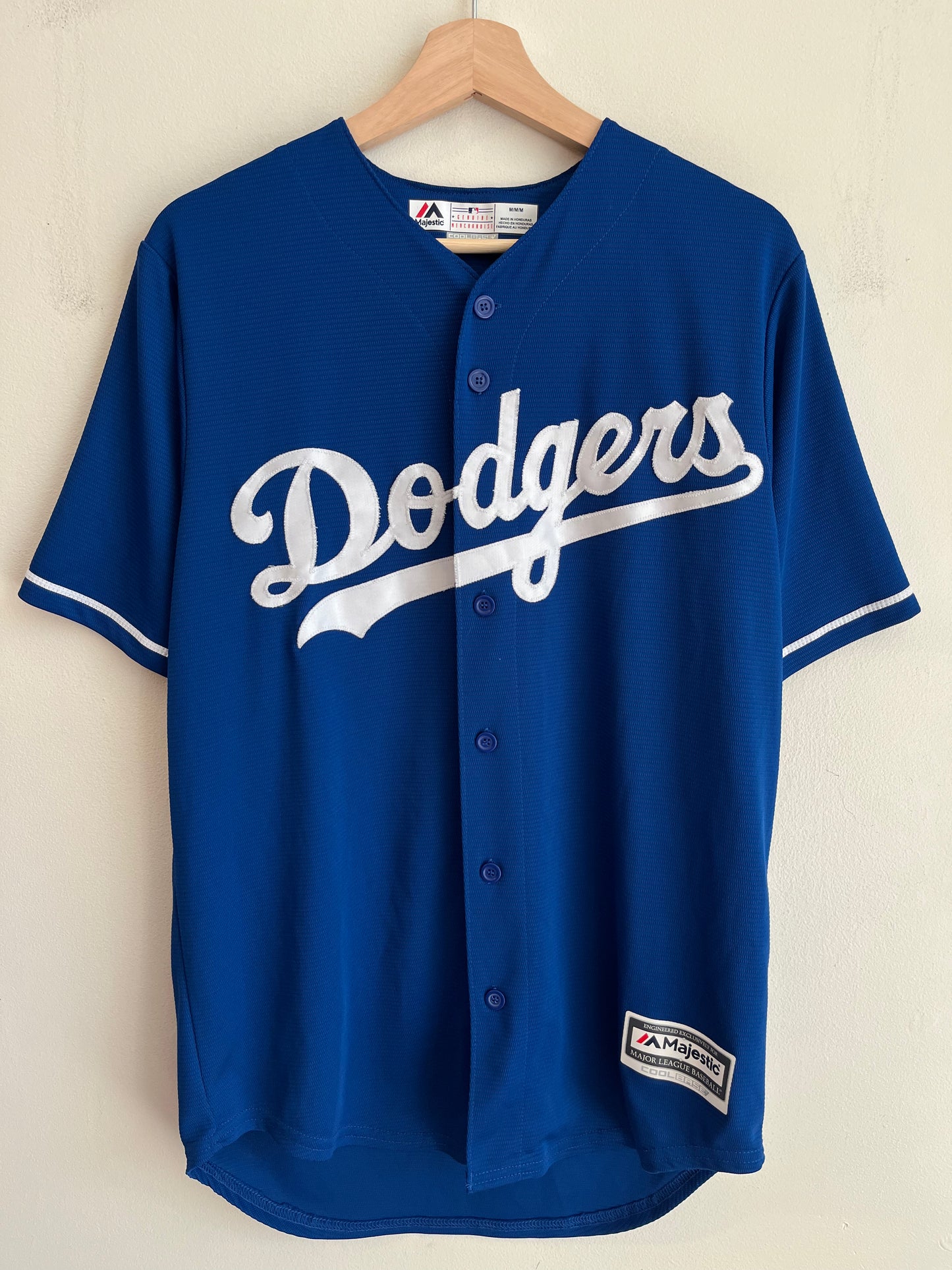 2010s Los Angeles Dodgers Majestic Cool Base Jersey (M)