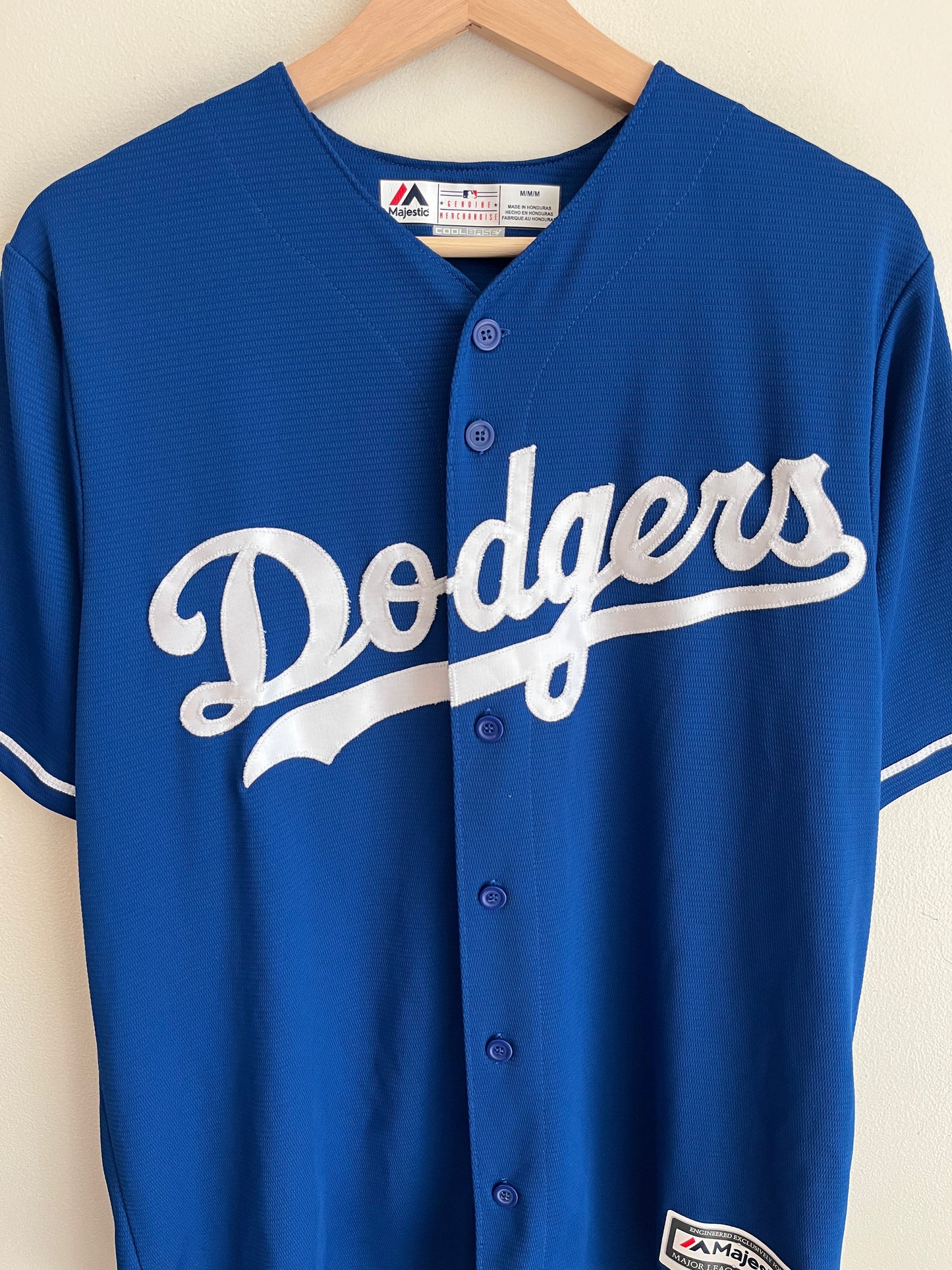 2010s Los Angeles Dodgers Majestic Cool Base Jersey (M)