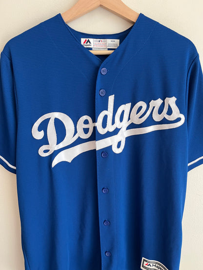 2010s Los Angeles Dodgers Majestic Cool Base Jersey (M)