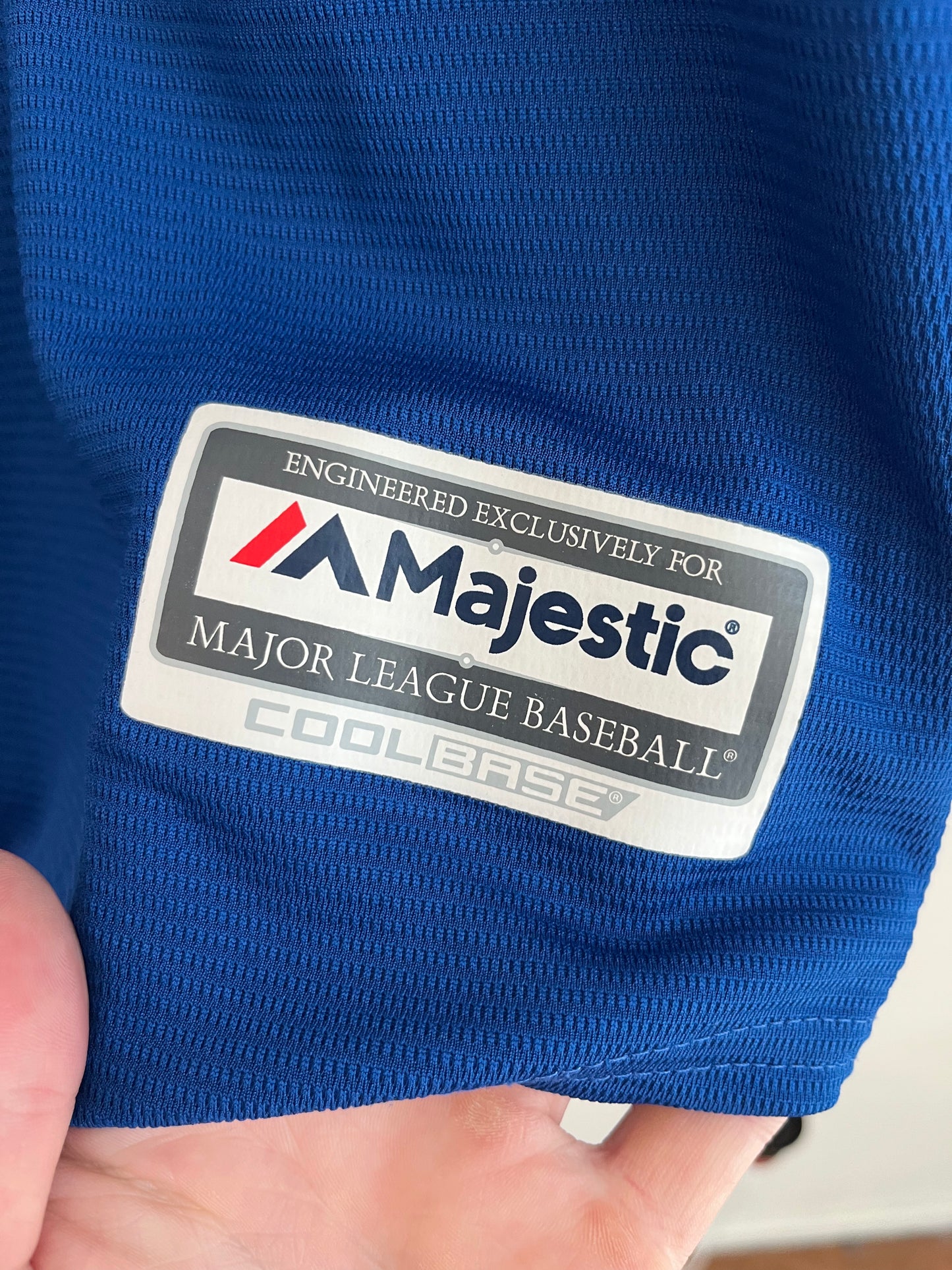 2010s Los Angeles Dodgers Majestic Cool Base Jersey (M)