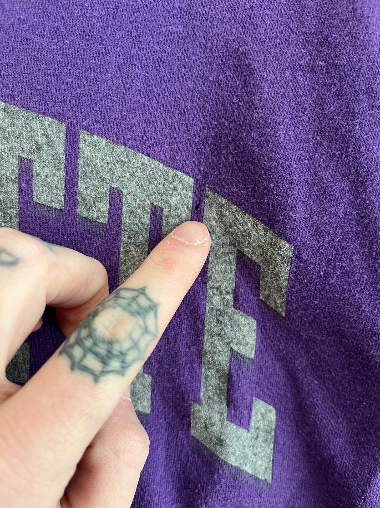 90s Charlotte Hornets Pro Player Purple Tee (M)