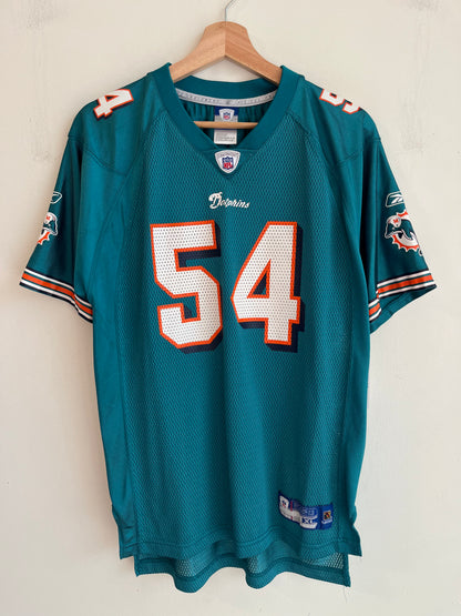 00s Miami Dolphins Zach Thomas Reebok Jersey (Youth XL)