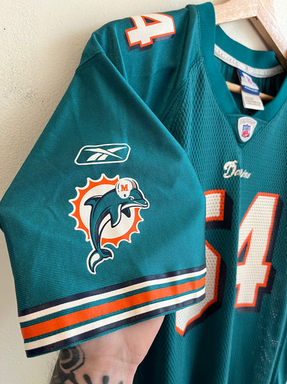 00s Miami Dolphins Zach Thomas Reebok Jersey (Youth XL)