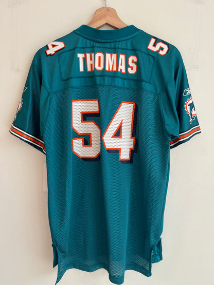 00s Miami Dolphins Zach Thomas Reebok Jersey (Youth XL)