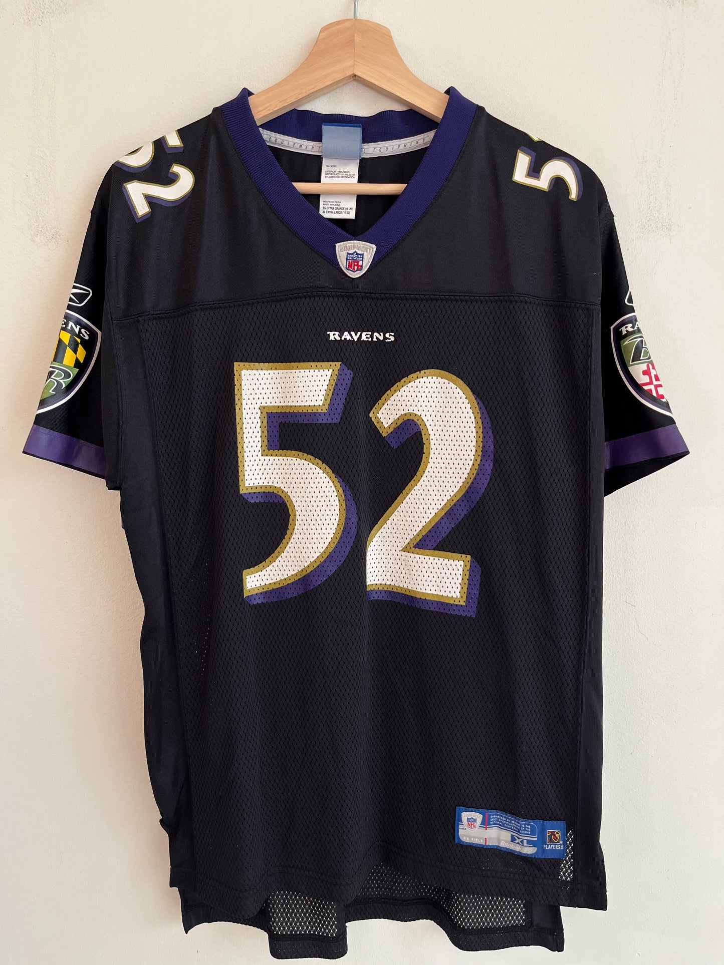 00s Baltimore Ravens Ray Lewis Reebok Jersey (Youth XL)