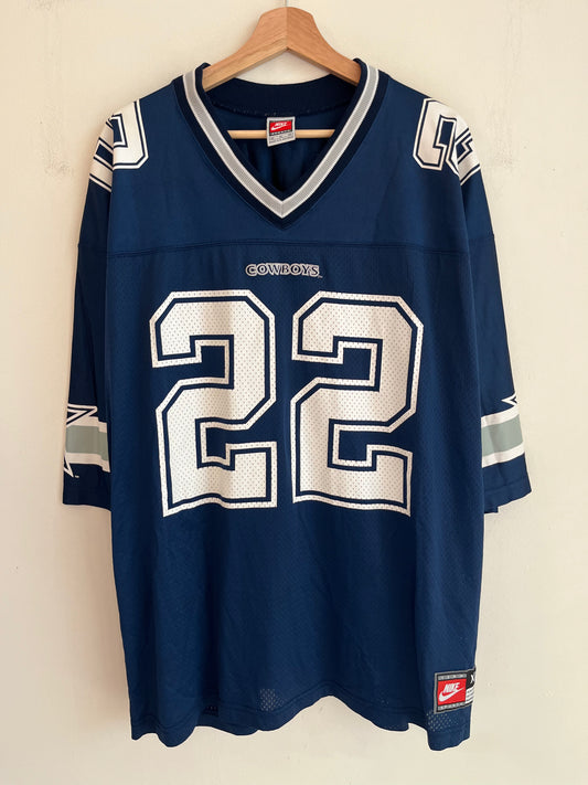 1997 Dallas Cowboys Emmitt Smith Vintage Nike Home Jersey (XL)