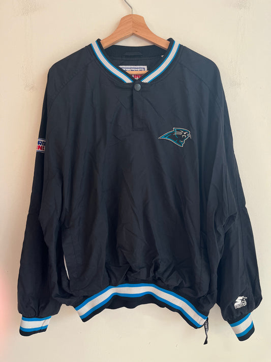90s Carolina Panthers Starter Big Spell Out Windbreaker (L)
