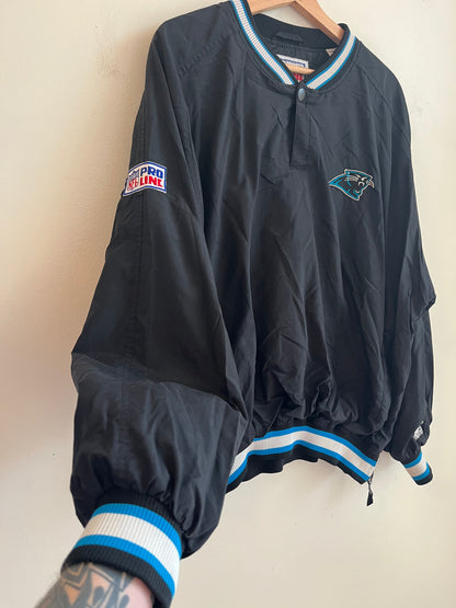 90s Carolina Panthers Starter Big Spell Out Windbreaker (L)