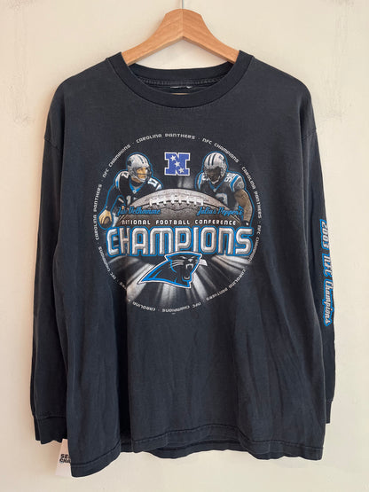 2003 Carolina Panthers Delhomme & Peppers Long Sleeve Shirt (L)