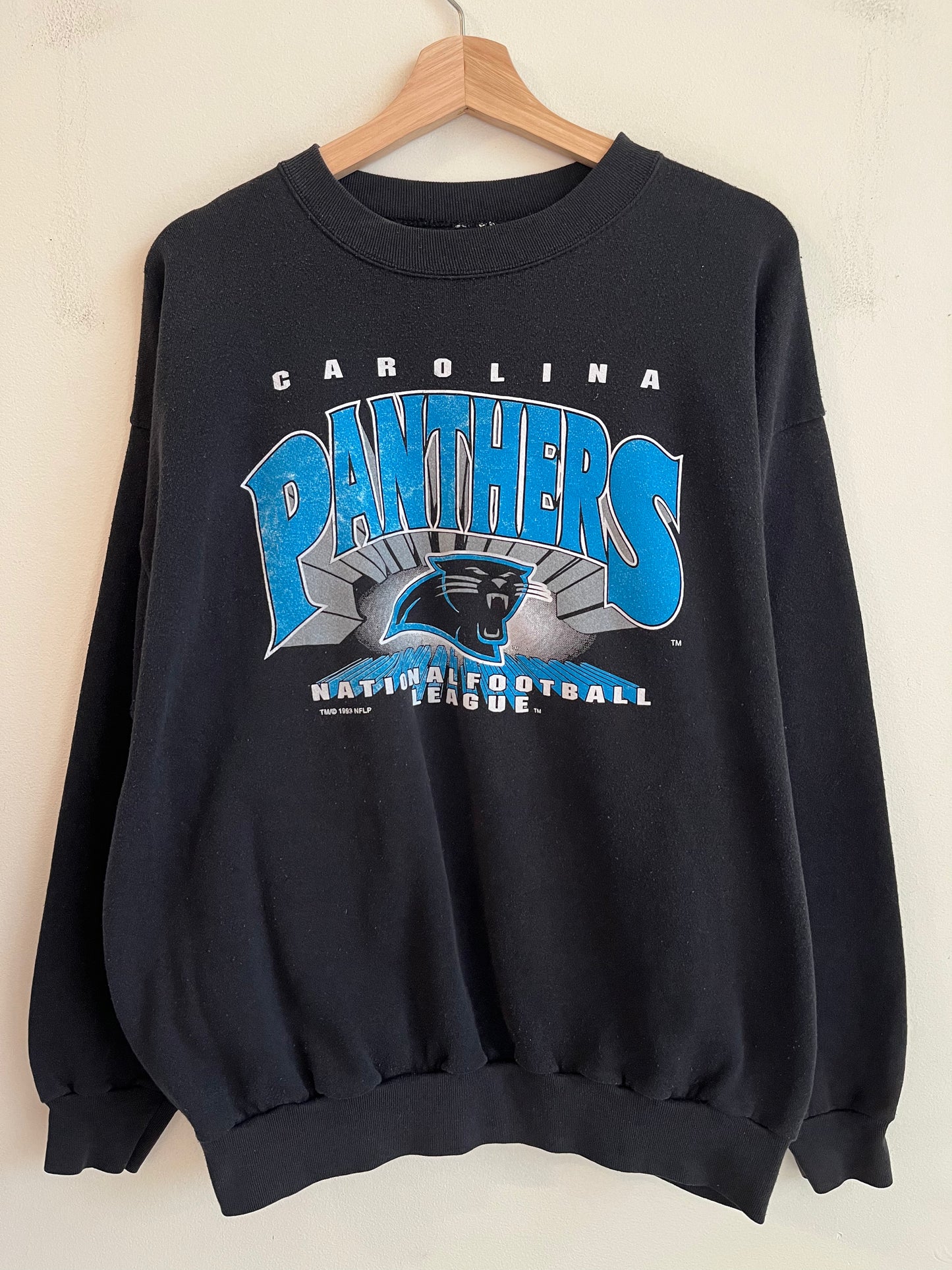 1993 Carolina Panthers National Football League Crewneck (XL)