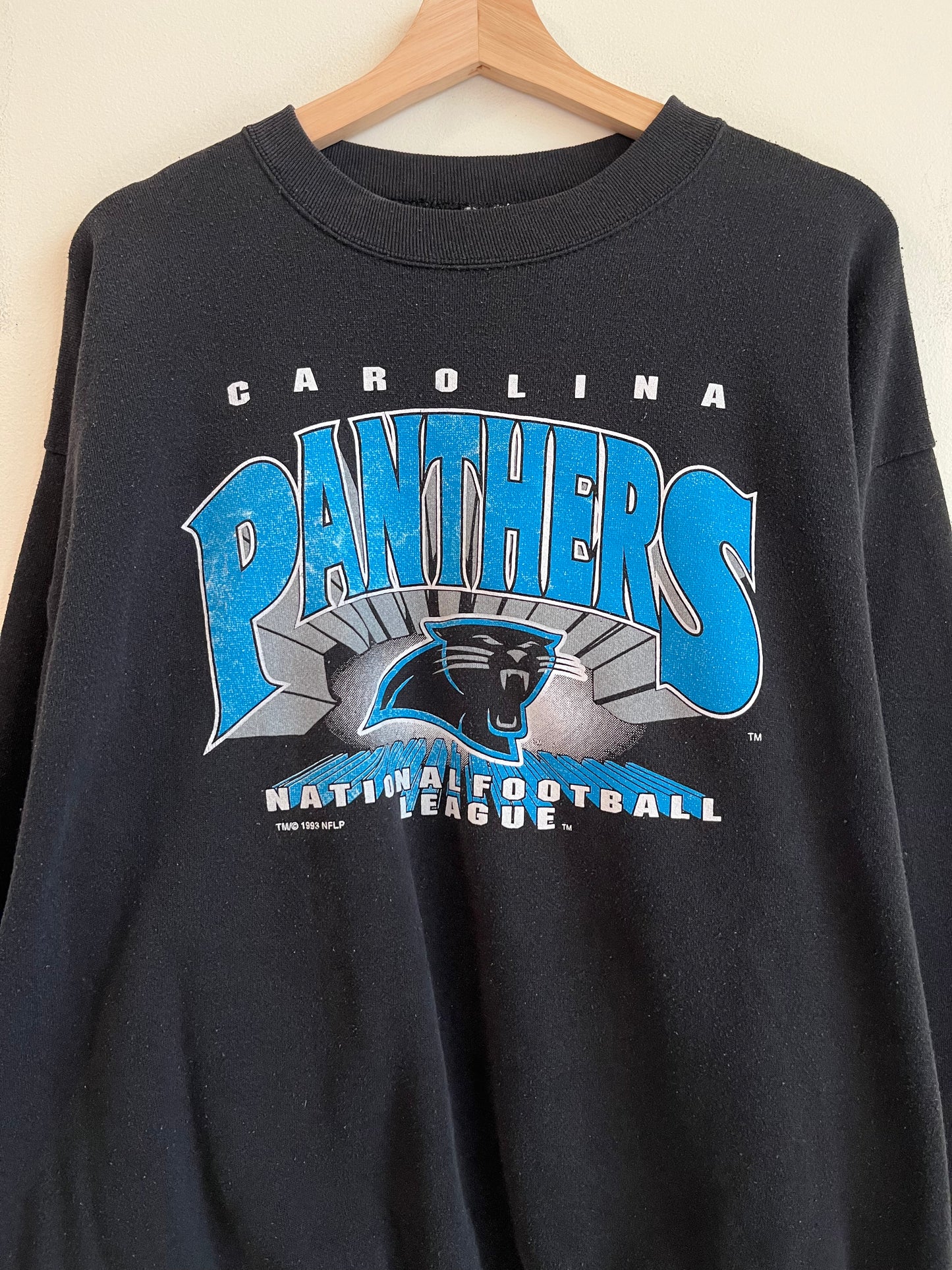 1993 Carolina Panthers National Football League Crewneck (XL)