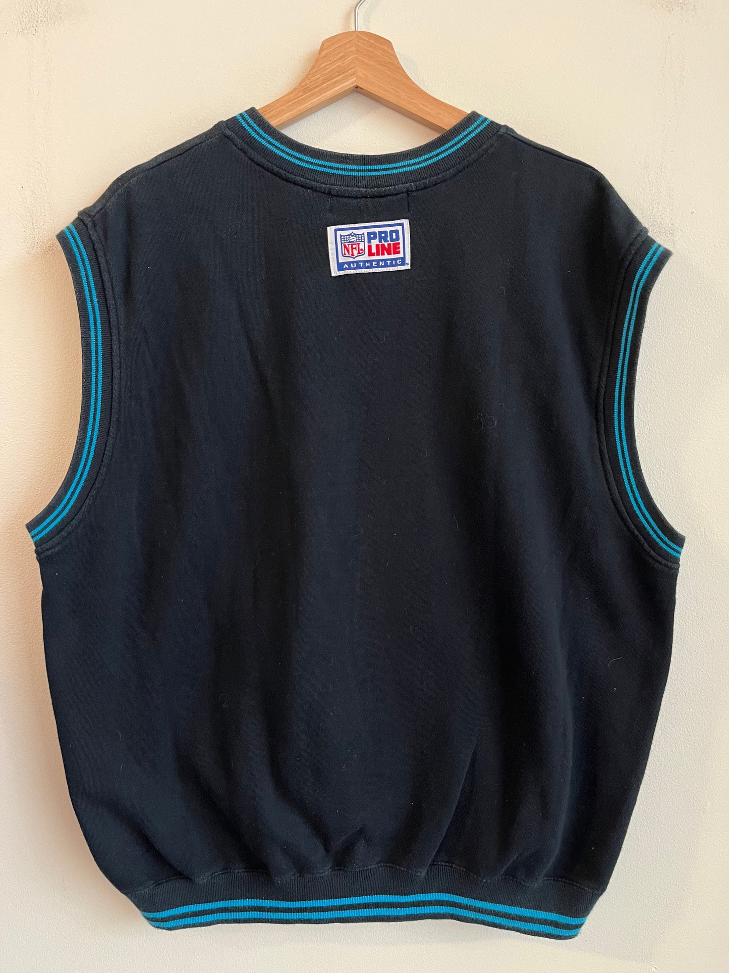 90s Carolina Panthers Reebok Pro Line Vest (XL)